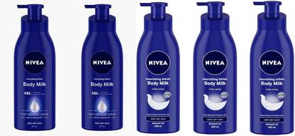 NIVEA Nourishing Lotion Body Milk With Deep Moisture Serum_Nourishing Body Milk