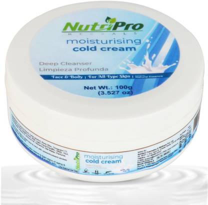 NutriPro Moisturising Cold Cream|Enriched With Natural Essence|For Deep Moisturizing
