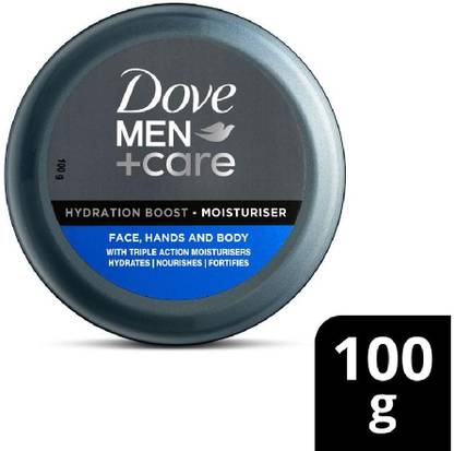 DOVE Men, with Vitamin B3, Hydration Boost Moisturizer, 100gm, for Refreshed Skin