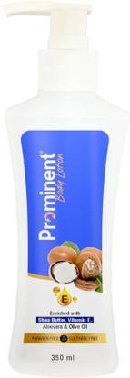 Prominent Body Lotion with Shea Butter (Pack of 1) | Hydrates Very Dry Skin
