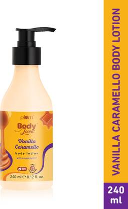 Plum BodyLovin' Vanilla Caramello Body Lotion with Cocoa Butter | Deep Moisturization