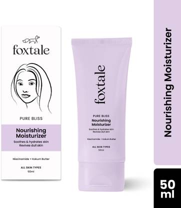 Foxtale Nourishing Moisturiser with Niacinamide & Vit E for 24hrs Hydrated Glowing Skin