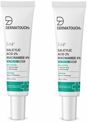 Dermatouch Salicylic Acid 2% Niacinamide 6% Anti-Acne Oil-Free Gel For Acne & Oil Balancing