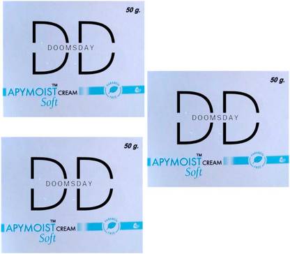 DOOMSDAY APYMOIST CREAM FOR BIGHTEING SOFT& SMOOTH SKIN PACK OF 50g x 3