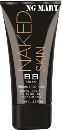 NG MART BFF NAKED SKIN BB CREAM SPF - 15 OIL FREE PACK OF - 1