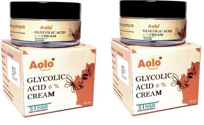 AOLO Glycolic Acid Cream 6% Pack of 2
