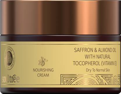SoulTree Nourishing Cream - Saffron and Almond Oil
