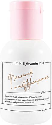 The Formularx Niacinamide 10% + N-acetyl glucosamine 2% For Acne/Dark spots/ Enlarged Pores