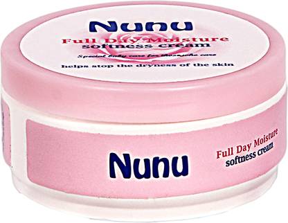 Nunu Softness cream , Moisturizer for Face, Hand & Body, Non-Sticky Cream
