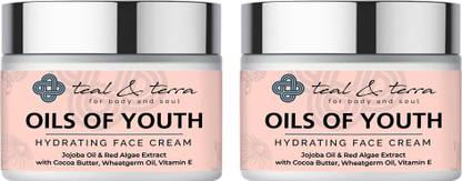 Teal & Terra Hydrating Face cream with Argan Oil & Cocoa Butter
