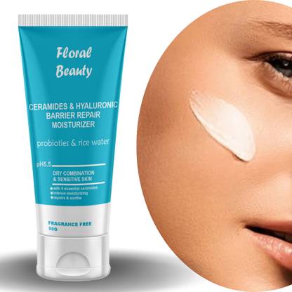 FLORAL BEAUTY Ceramide Hyaluronic Acid Moisturizer repair Hyperpigmentation treatment