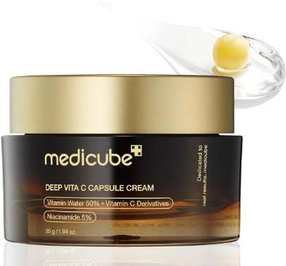 Medicube Deep Vitamin C Capsule Cream –Brightening & Anti-Aging Moisturizer for Glowing