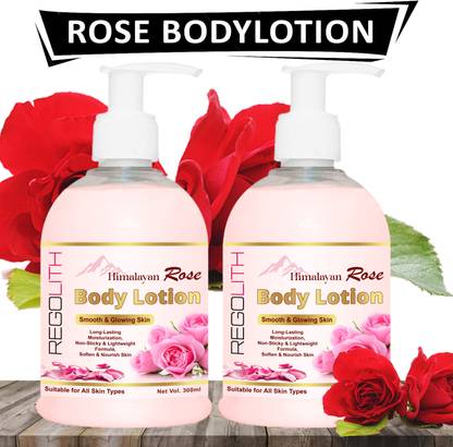 Regolith Rose Body Lotion Long-Lasting & Nourishing lotion,Daily care