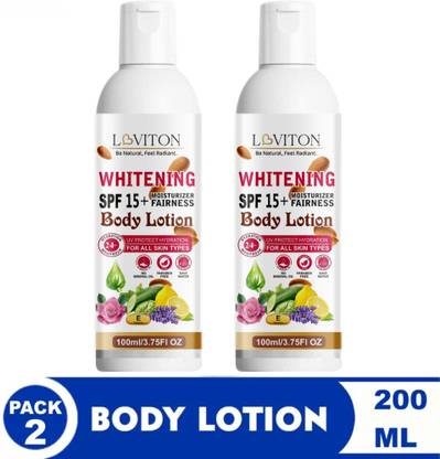 loviton Whitening Body Lotion SPF 15 + Moisturiser Fairness For Face, Hand & Body
