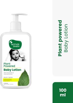 Mother Sparsh Plant Powered Natural Baby Lotion With Organic Shea Butter & Oatmeal Extract