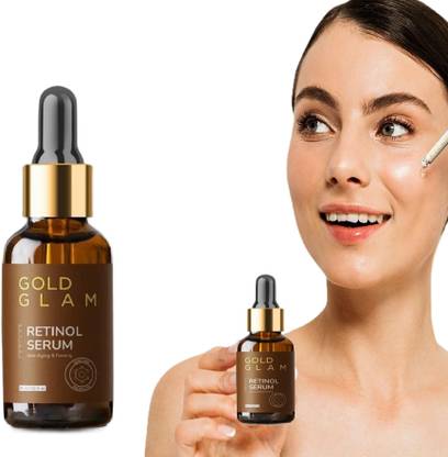GABANA Pure Gold Glam Face Serum for Reduces wrinkles, pigmentation 30ml Pack of 1