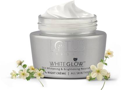 LOTUS HERBALS WhiteGlow Skin Whitening and Brightening Nourishing Night Cream