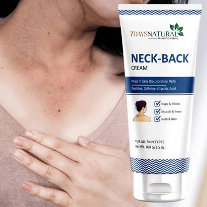 7days natural Neck Back Whitening Cream For Dark Knee, Elbow For Brightning Skin