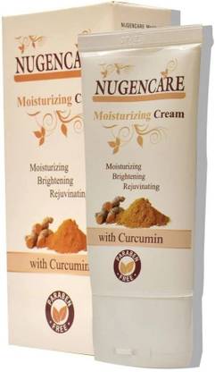 nugencare Moisturizing Cream with Curcumin ! No Parabens ! No Toxins ! For Brightening