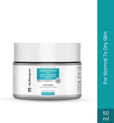 Medimagrow HydraGlow Face Moisturizer with Hyaluronic Acid & Vitamin B5 10%