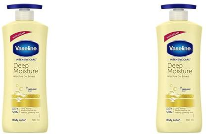 Vaseline DEEP MOISTURE BODY LOTION 615 X 2 COMBO PACK