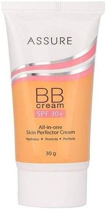 ASSURE BB Cream SPF 30+ (Long-lasting hydration, anti-ageing and skin lightening Cream)