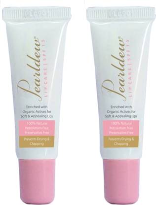 Pearldew Lip Care 10 gm | With Rich Oils & Butters | Preservative free