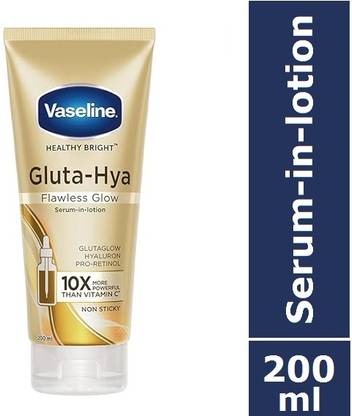 Vaseline Gluta Hya Flawless Glow Serum in Lotion (200ml)