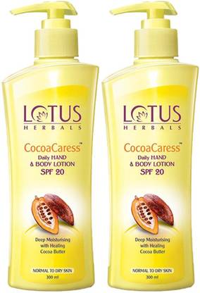 LOTUS HERBALS Cocoa Caress Daily Hand & Body Lotion 250ML