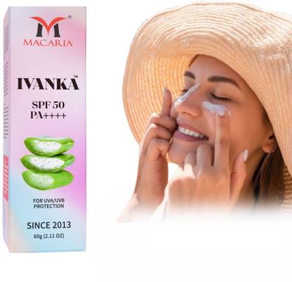 MACARIA Ivanka SPF 50 Daily Sunscreen Cream | Moisturizer for women