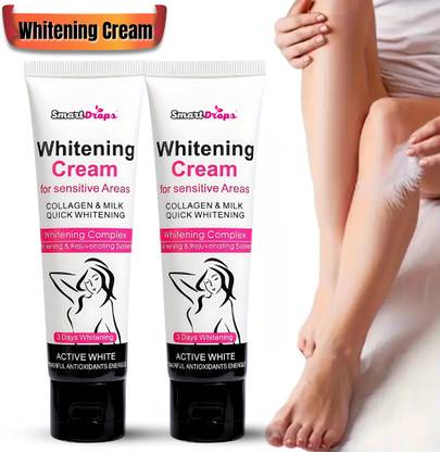 smartdrops Whitening Cream For Hand, Leg, Neck, Armpit & Intimate Area | Usable For Women