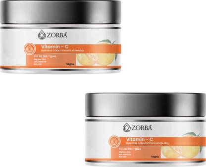 Zorba Vitamin C Face Moisturizer Cream Pack-2