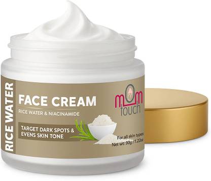 mom touch Rice water tone up face cream with niacinamide for glass skin for all skin type