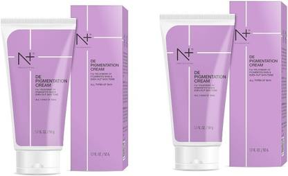 N PLUS PROFESSIONAL DE PIGMENTATION CREAM 50 GM Traetment For Pigmented Skin Pack of 2