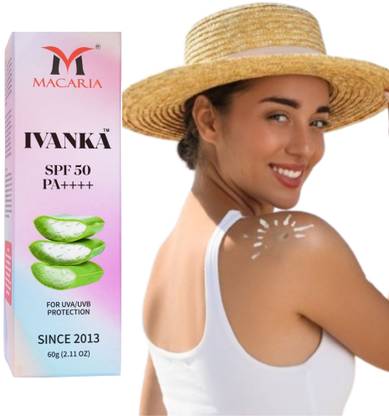 MACARIA Ivanka Best Sunblock | Sunscreen face for summer | Moisturizer for women face