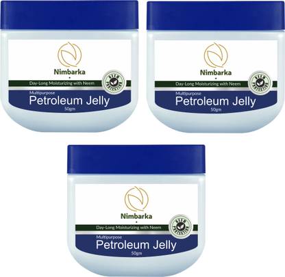 NIMBARKA Multipurpose Petroleum Jelly For for curing all dry skin issues 50*3 Pack Of 3