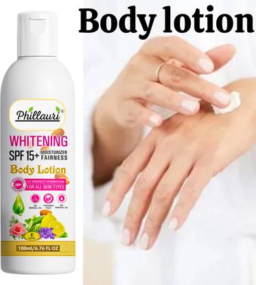 Phillauri Whitening Skin Lotion On SPF15+ Skin Lighten & Brightening Lotion