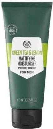 THE BODY SHOP Green Tea and Lemon Mattifying Moisturiser For Men 100ml