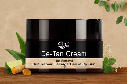 QUAT UltraBright De-Tan Face Moisturizer for TanClear & Skin Brightening