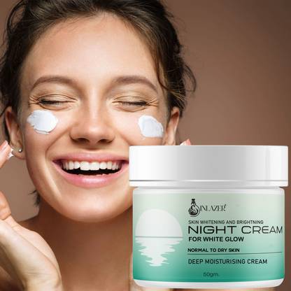 inlazer Night Repair Cream \ Men Women \ Reduce Pigmentation Brighter & Glowy Skin