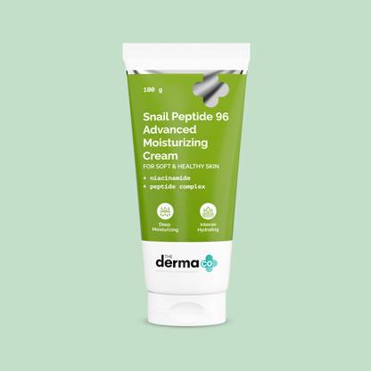 The Derma Co Snail Peptide 96 Advanced Moisturizing Cream | 96 Snail Mucin, Niacinamide