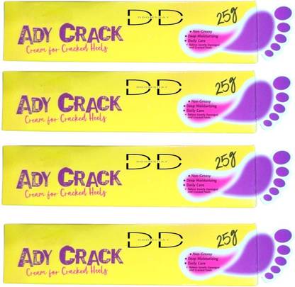 DOOMSDAY ADY CRACK CRACKED HELL CREAM GIVE SOFT HEALTHY FEET PACK OF 25g x 4