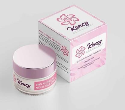 Kency Anti Aging Night Face Cream, Nature's Beauty Pack of 5