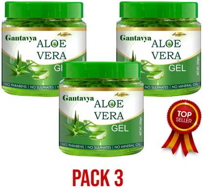 Gantavya Ayurvedic Aloe Vera Gel for Acne