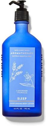 Bath and Body Works Aromatherapy Sleep Lavender Vanilla Body Lotion