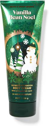 bath &bodyworks Vanilla Bean Noel Body Cream - Embracnce the Fragrance and Silky Softness