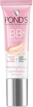 POND's BB+ Cream, Instant Spot Coverage + Light Make-up Glow, Ivory
