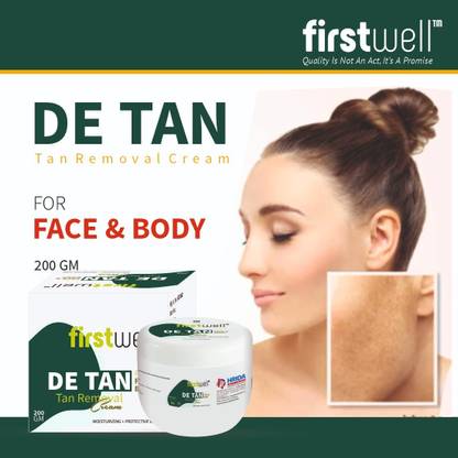 firstwell DETAN TAN REMOVER CREAM-200GM