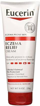 Eucerin Creme Eczema Relief 8 Ounce Tube (236Ml) (2 Pack)