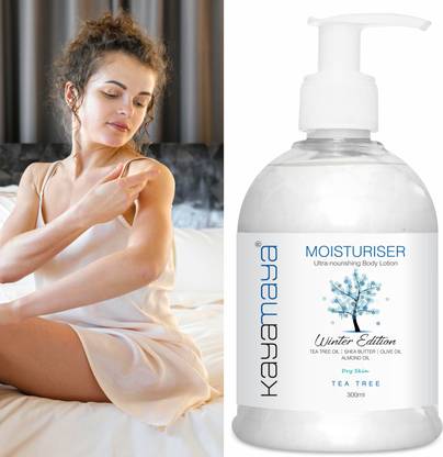 Kayamaya Tea Tree Body Lotion, 24H Hydration, Non-Sticky & Fast Absorbing